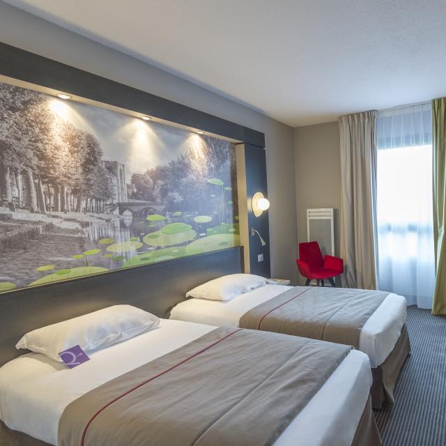 Mercure hôtel Niort Marais Poitevin - Chambre supérieur 2 lits simples