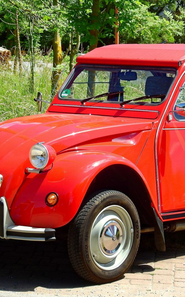 2CV rouge