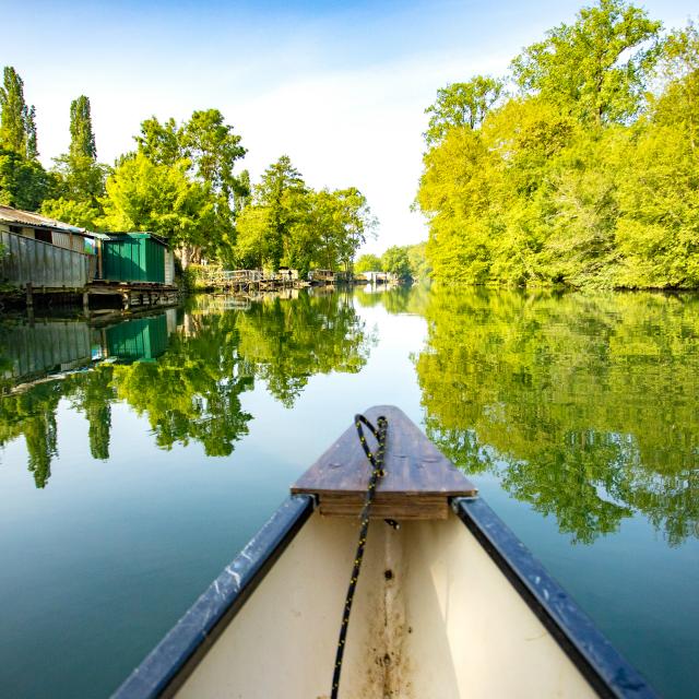 Barquand Dans Le Marais Poitevin